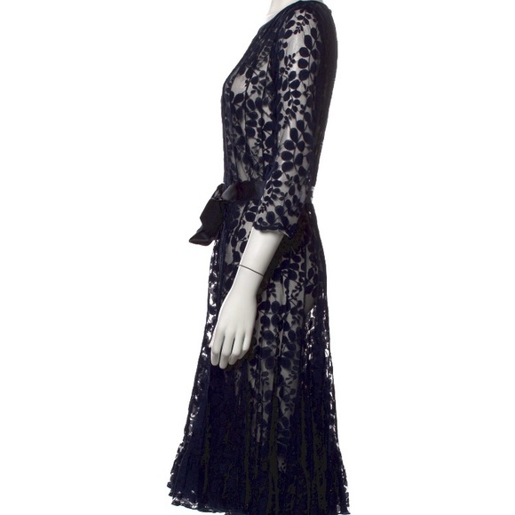 Teri Jon by Rickie Freeman midi length dress - Picture 3 of 5